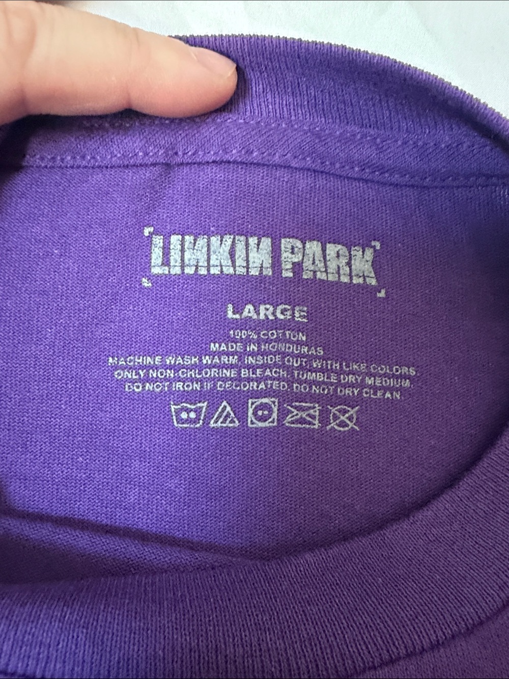 Purple Graphic Tour T‑Shirt-Linkin Park - Picture 2 of 3